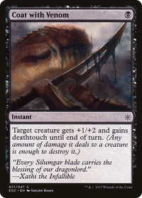 Coat with Venom [Explorers of Ixalan]