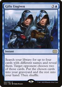 Gifts Ungiven -  Foil (2X2-051) - Double Masters 2022