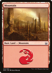 Mountain (33) [Duel Decks: Mind vs. Might]
