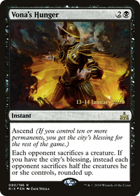 Vona's Hunger [Rivals of Ixalan Prerelease Promos]