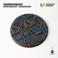 Battle Ready Bases: Spaceship Corridor- Round 100mm (x1)