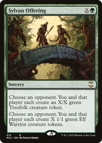 Sylvan Offering [Streets of New Capenna Commander]
