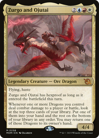Zurgo and Ojutai (Promo Pack) [March of the Machine Promos]