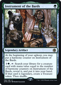 Instrument of the Bards [Dungeons & Dragons: Adventures in the Forgotten Realms Prerelease Promos]