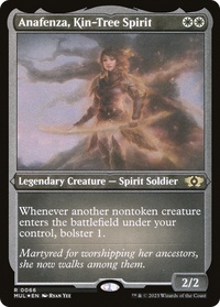 Anafenza, Kin-Tree Spirit (Foil Etched) -  Foil (MUL-066) - Multiverse Legends