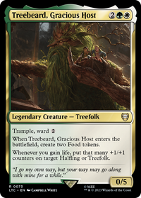 Treebeard, Gracious Host [The Lord of the Rings: Tales of Middle-Earth Commander]