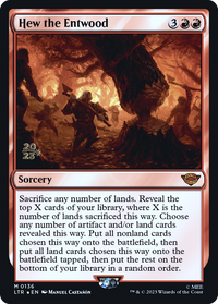Hew the Entwood [The Lord of the Rings: Tales of Middle-Earth Prerelease Promos]
