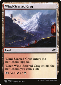 Wind-Scarred Crag [Kamigawa: Neon Dynasty]