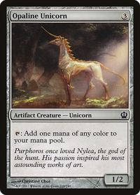 Opaline Unicorn [Theros]