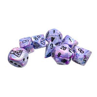 Chessex Lab Tube Polyhedral Set Hydrangea/black