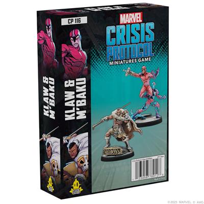 Klaw & M'Baku - Marvel Crisis Protocol