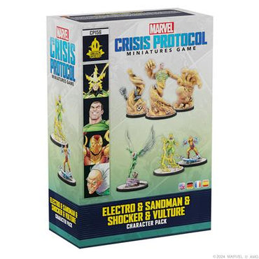 MARVEL CRISIS PROTOCOL -  ELECTRO & SANDMAN & SHOCKER & VULTURE