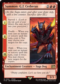Summon: G.F. Cerberus - Foil (FIN-162) - FINAL FANTASY