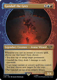 Gandalf the Grey (Showcase Ring Frame) [The Lord of the Rings: Tales of Middle-Earth]
