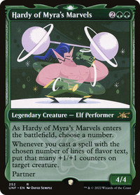 Hardy of Myra's Marvels (Showcase) [Unfinity]