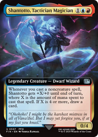 Shantotto, Tactician Magician - : (Extended Art) Foil (FIN-507) - FINAL FANTASY