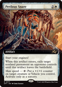 Perilous Snare - : (Extended Art) (DFT-377) - Aetherdrift