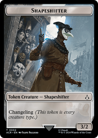 Shapeshifter Token -  (ACR-002) - Assassin's Creed Tokens