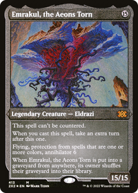 Emrakul, the Aeons Torn (Foil Etched) -  Foil (2X2-413) - Double Masters 2022