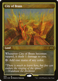 City of Brass (Foil Etched) -  Foil (2X2-570) - Double Masters 2022