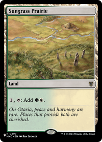 Sungrass Prairie (MKC) (LIST-297) - The List Reprints