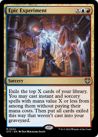 Epic Experiment [Outlaws of Thunder Junction Commander]