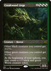 Creakwood Liege (Foil Etched) -  Foil (2X2-482) - Double Masters 2022