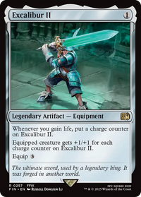 Excalibur II -  Foil (FIN-257) - FINAL FANTASY