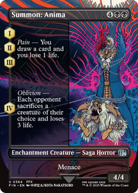 Summon: Anima - (Borderless) Foil (FIN-364) - FINAL FANTASY