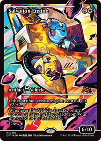 Salvation Engine - : (Showcase) Foil (DFT-397) - Aetherdrift