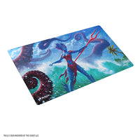 Playmat: MTG Double-Sided- Reality Fracture- Kiora of Salt and Sand/Kiora of Fire and Ashes