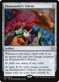 Elementalist's Palette [Commander 2021]