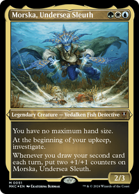 Morska, Undersea Sleuth (MKC-051) - Murders at Karlov Manor Commander Foil