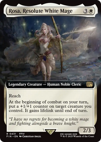 Rosa, Resolute White Mage - : (Extended Art) (FIN-431) - FINAL FANTASY