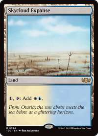 Skycloud Expanse -  (TDC-394) - Commander: Tarkir: Dragonstorm