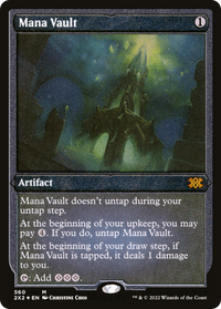 Mana Vault (Foil Etched) -  Foil (2X2-560) - Double Masters 2022