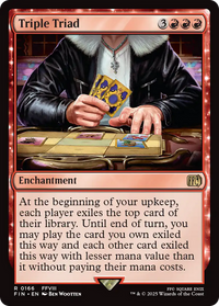 Triple Triad - : (enchantment) Foil (FIN-166) - FINAL FANTASY