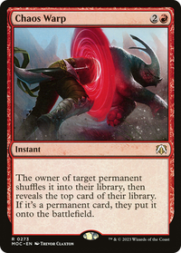 Chaos Warp [March of the Machine Commander]