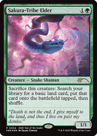 Sakura-Tribe Elder (Year of the Snake 2025) -  Foil (SSP-004) - Standard Showdown Promos