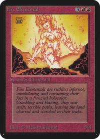 Fire Elemental [Alpha Edition]