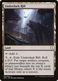 Underdark Rift [Dungeons & Dragons: Adventures in the Forgotten Realms Commander]