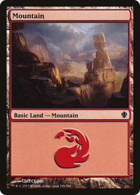 Mountain (349) [Commander 2013]