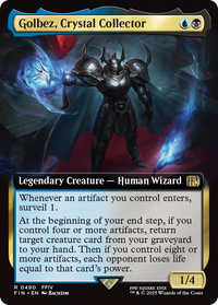 Golbez, Crystal Collector - : (Extended Art) Foil (FIN-490) - FINAL FANTASY