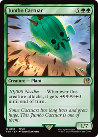 Jumbo Cactuar -  (FIN-191) - FINAL FANTASY