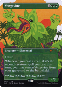 Vengevine (Borderless) [Secret Lair Drop Series]