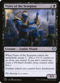 Vizier of the Scorpion [Starter Commander Decks]
