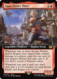 Vaan, Street Thief - : (Extended Art) Foil (FIN-467) - FINAL FANTASY