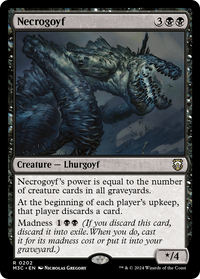 Necrogoyf -  Foil (M3C-202) - Modern Horizons 3 Commander