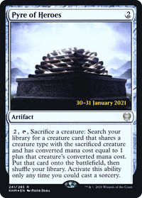 Pyre of Heroes [Kaldheim Prerelease Promos]