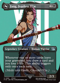 Fang, Fearless l'Cie (Borderless) -  (Borderless) (FIN-381) - FINAL FANTASY